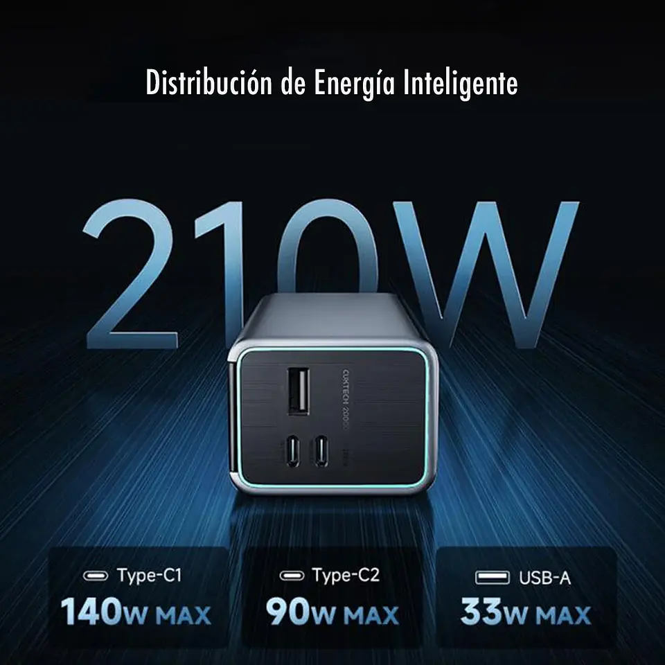 CUKTECH 15 Ultra | Power Bank CUKTECH 15 Ultra 20,000mAh 210W con Pantalla TFT 5
