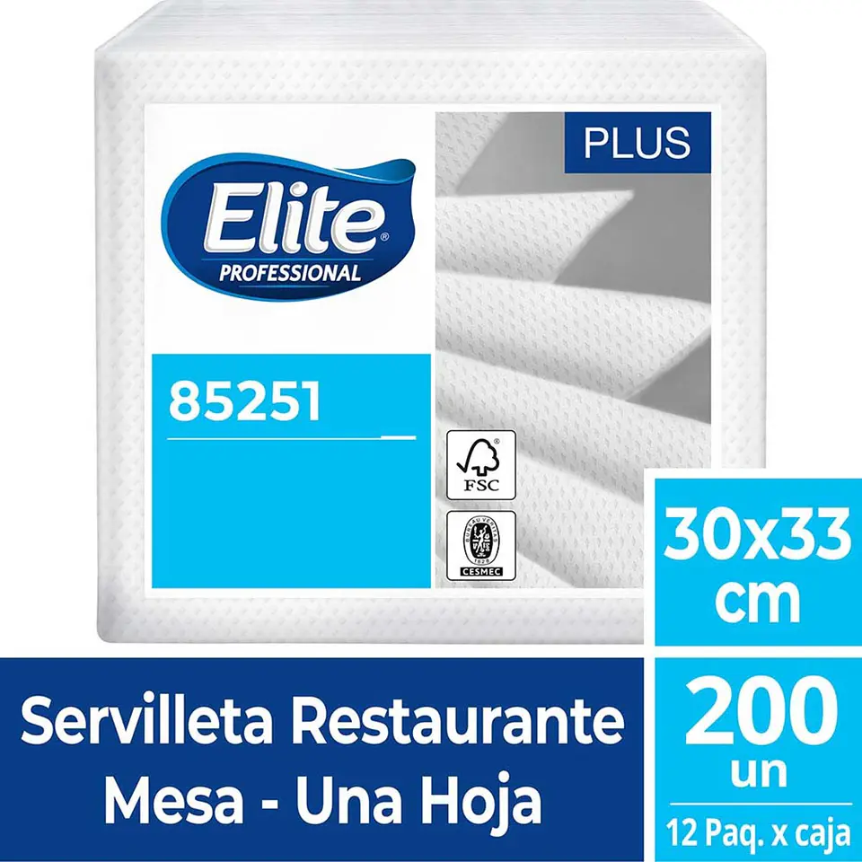 Servilleta Mesa 200 Un 1