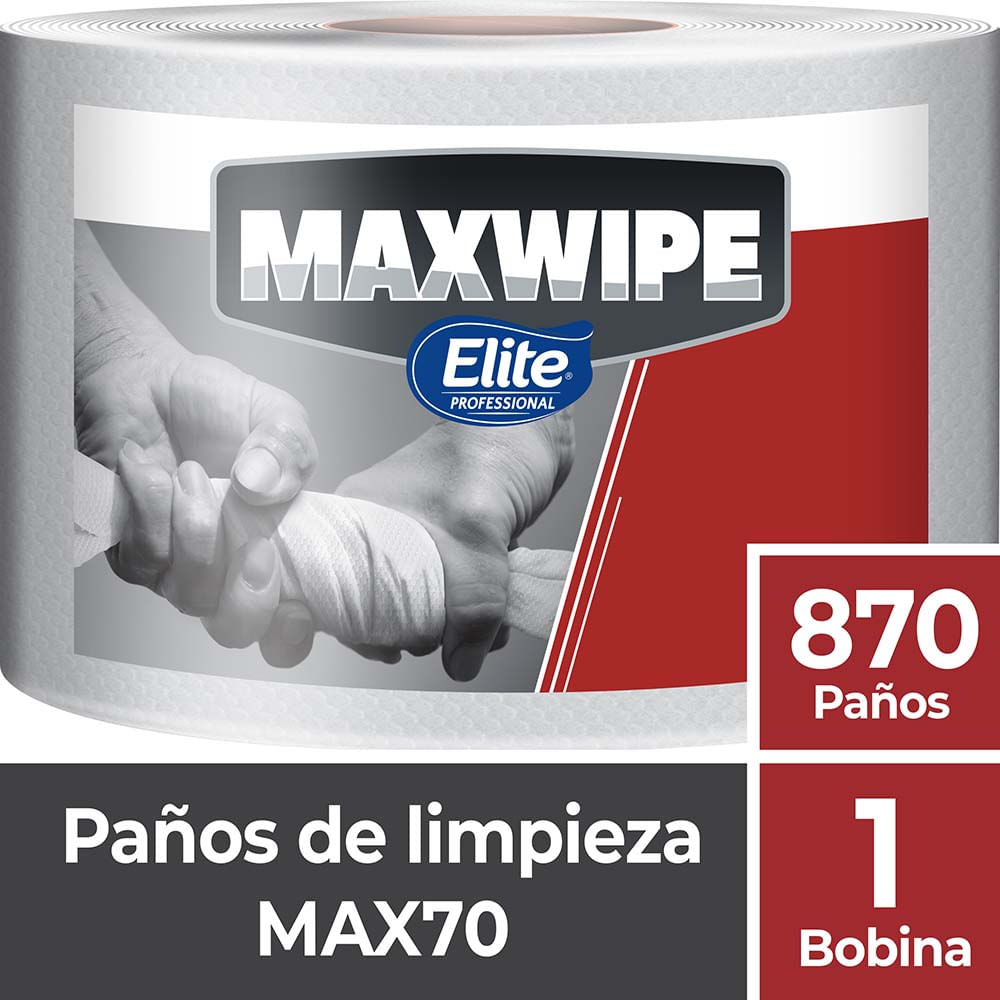 paños manicure Wypall Maxwipe Paños para limpieza de uso extendido Elite  MAX70