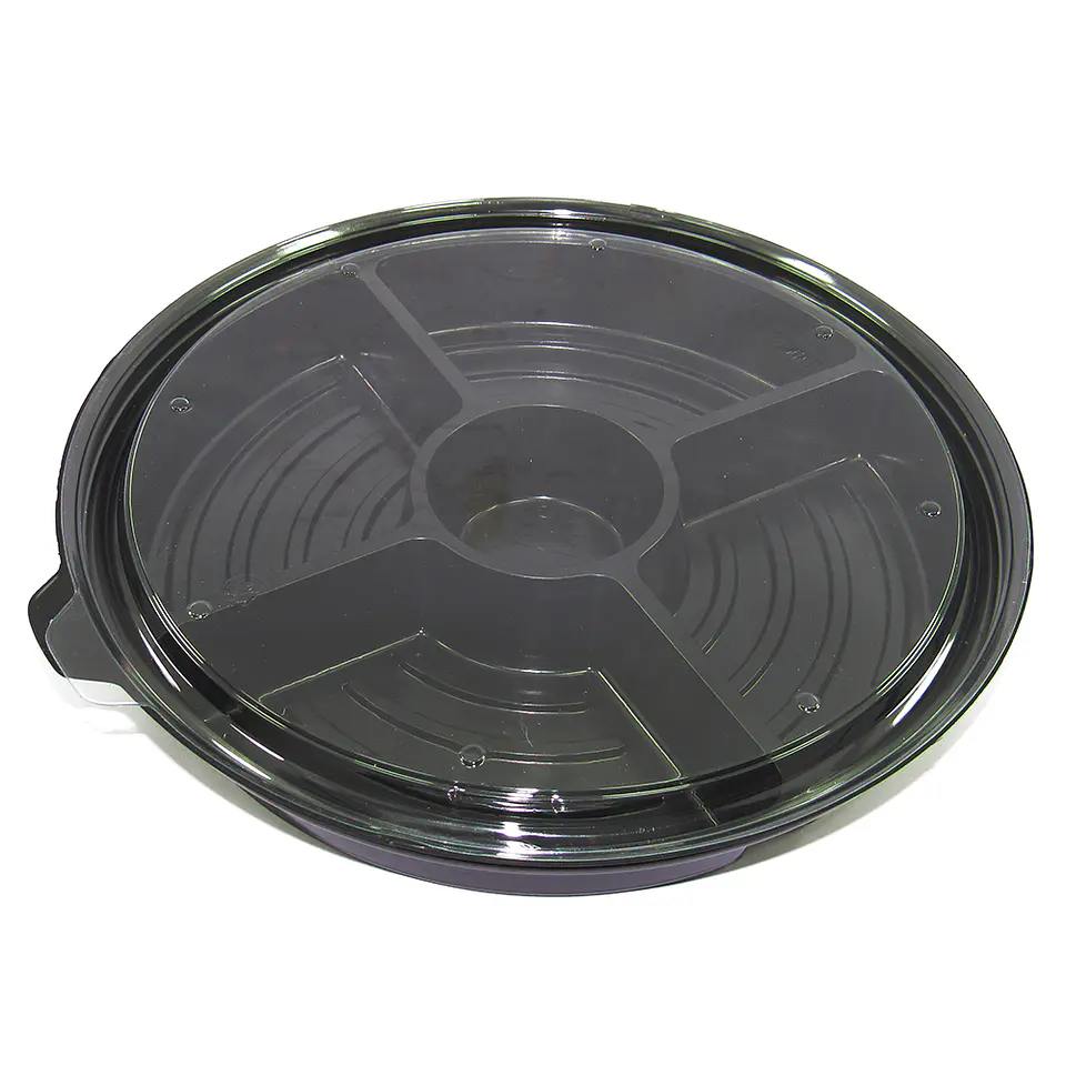 Bandeja 4 Divisiones con Tapa 1