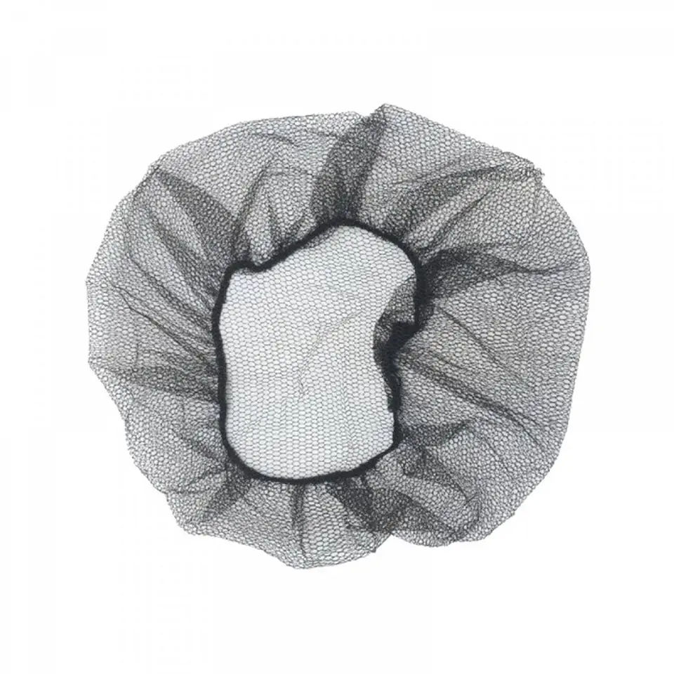 Gorro Clip Elástico Negro (Cofia) 1
