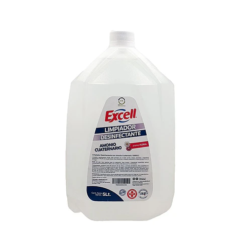 Desinfectante 5 lt Amonio Cuaternario Floral 1 Un