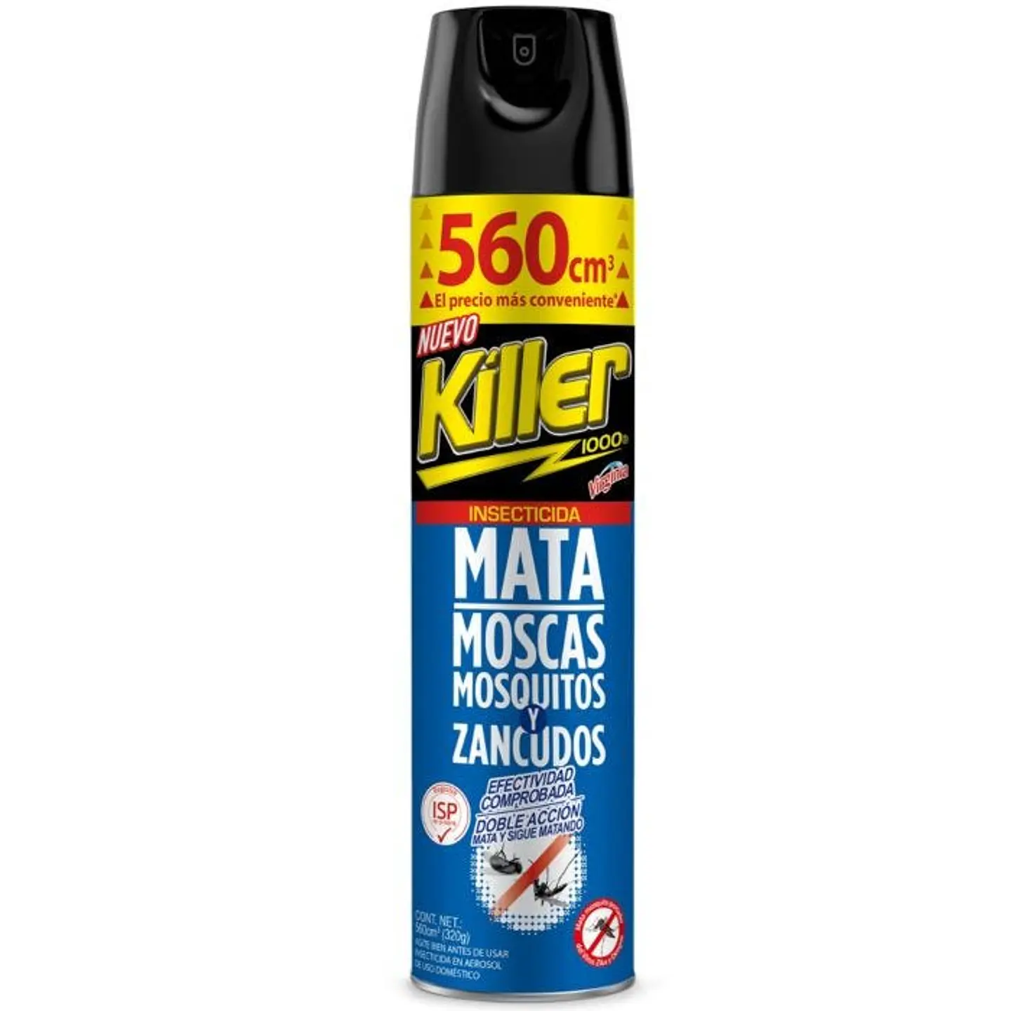 Insecticida 560 ml moscas, mosquitos y zancudos 1