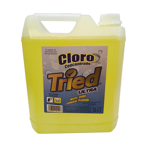 Cloro 5 lt Concentrado