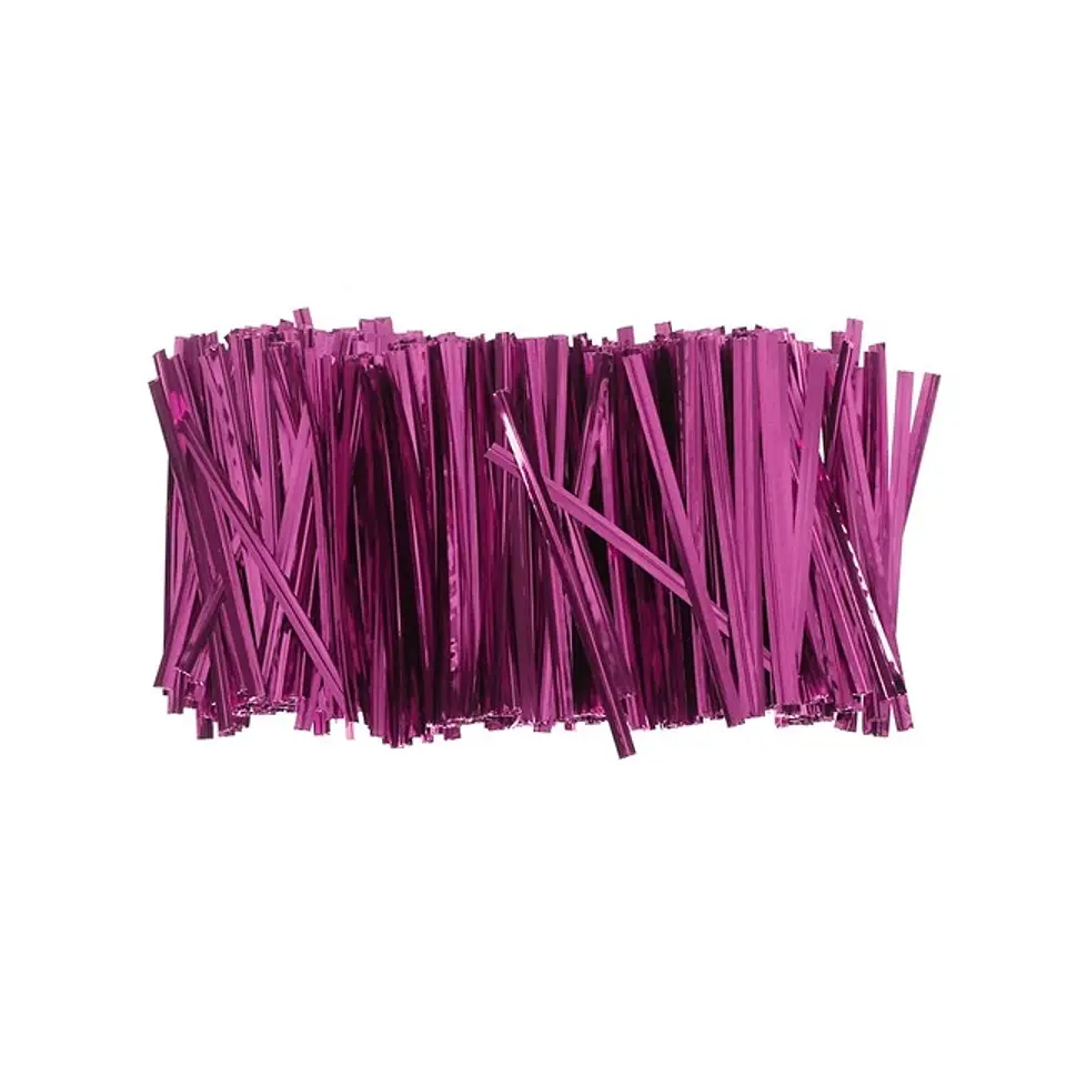 Amarras Twist Tie Metalizada 7