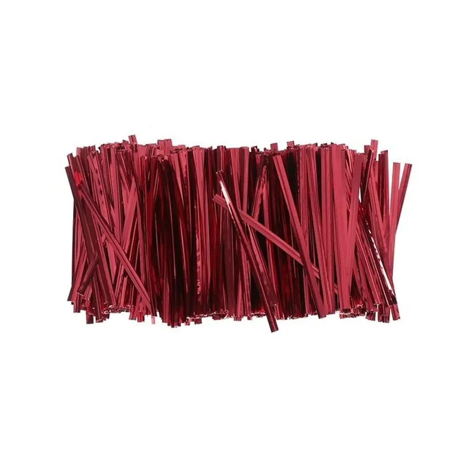 Amarras Twist Tie Metalizada 4