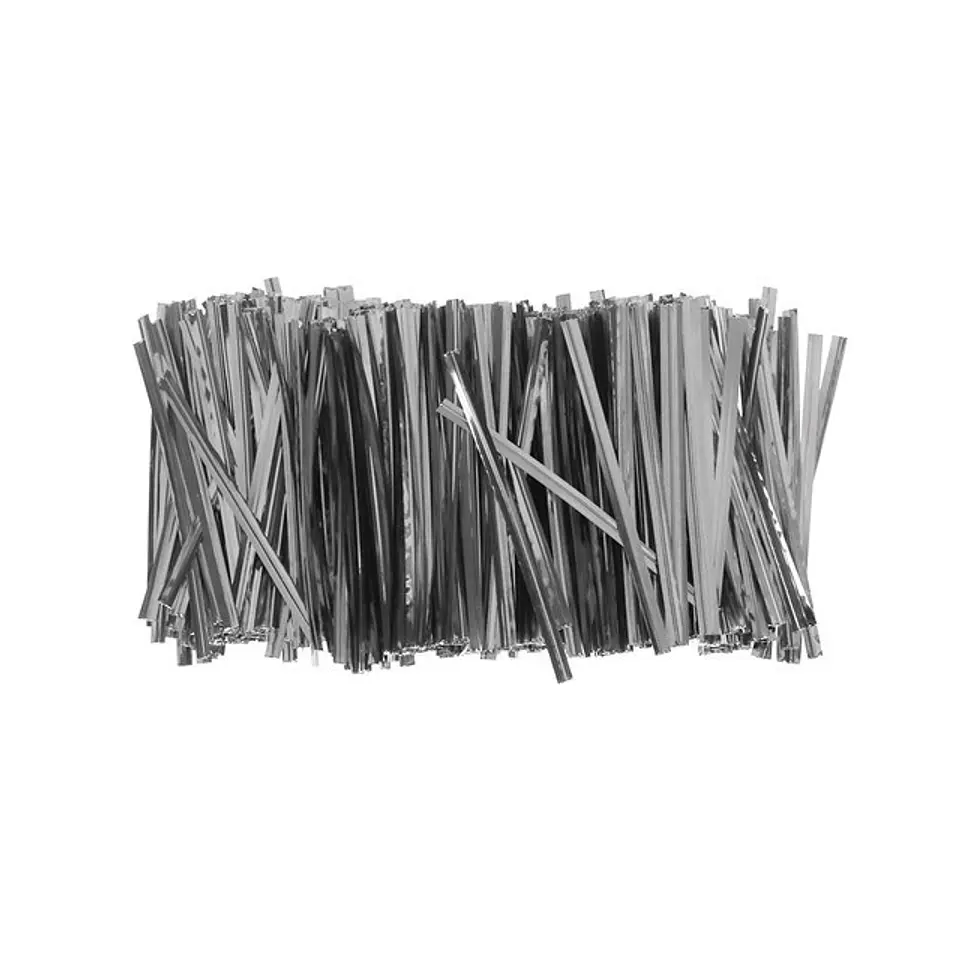 Amarras Twist Tie Metalizada 3