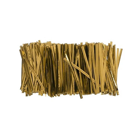 Amarras Twist Tie Metalizada