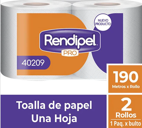 Toalla Papel 2x190 mts