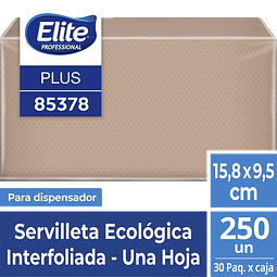 Servilleta Interfoliada 250 Un Ecologica