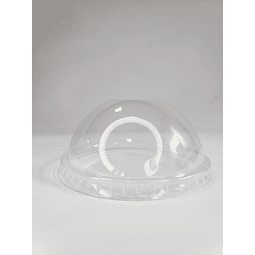 TAPA DOMO VASO CLEAR 98 MM