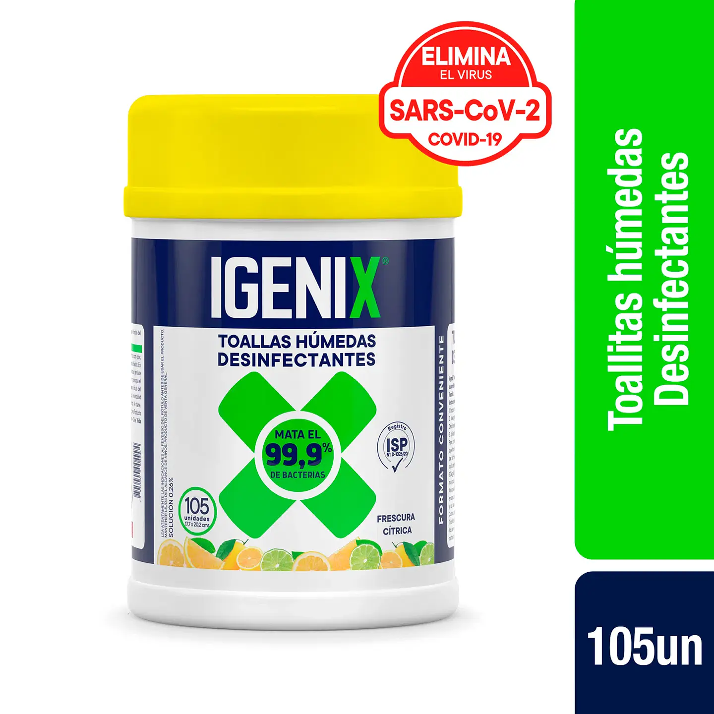 Toallas Desinfectantes 105 Un 1