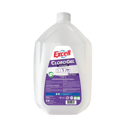 Cloro Gel 5 lt Antisarro