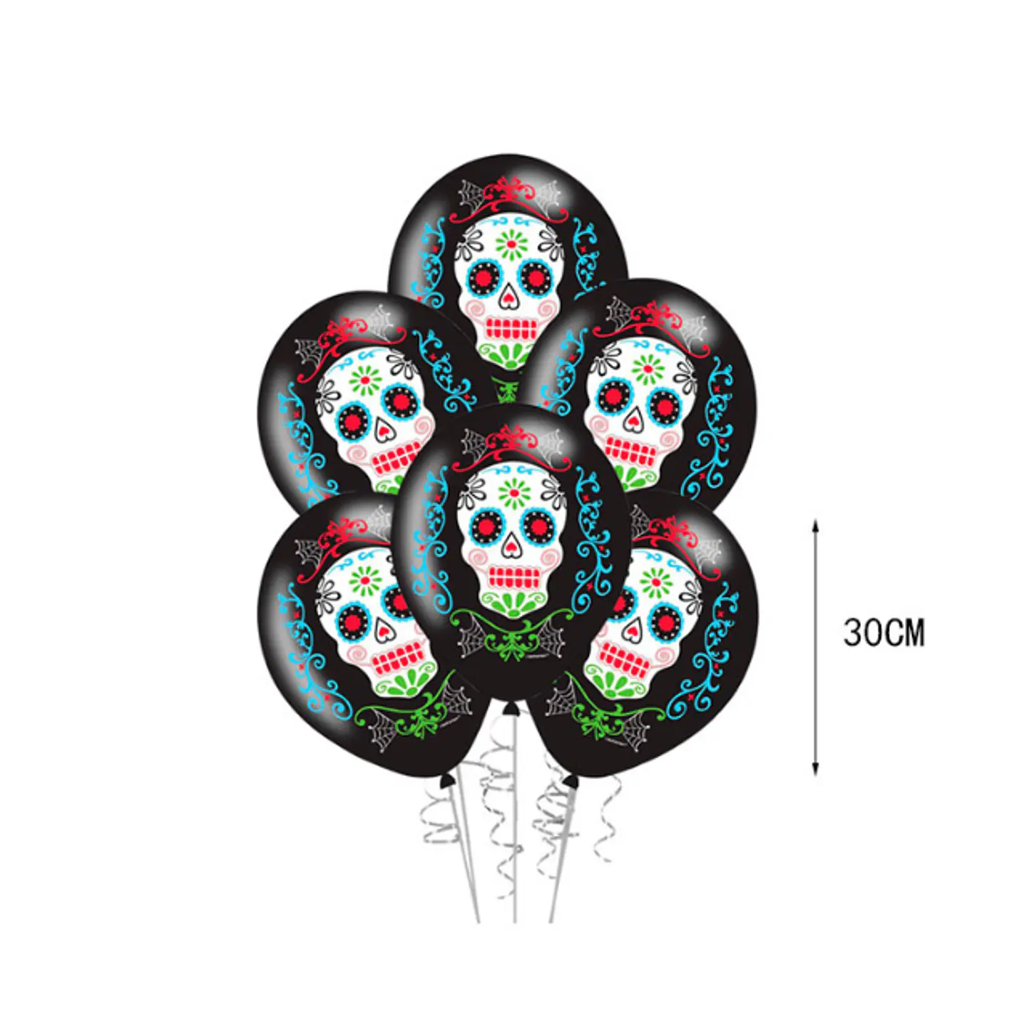 Globos Latex Calaveras 1