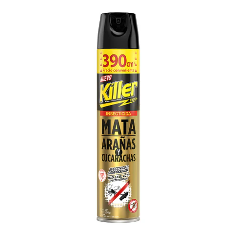 Insecticida 390 ml Arañas y Cucarachas