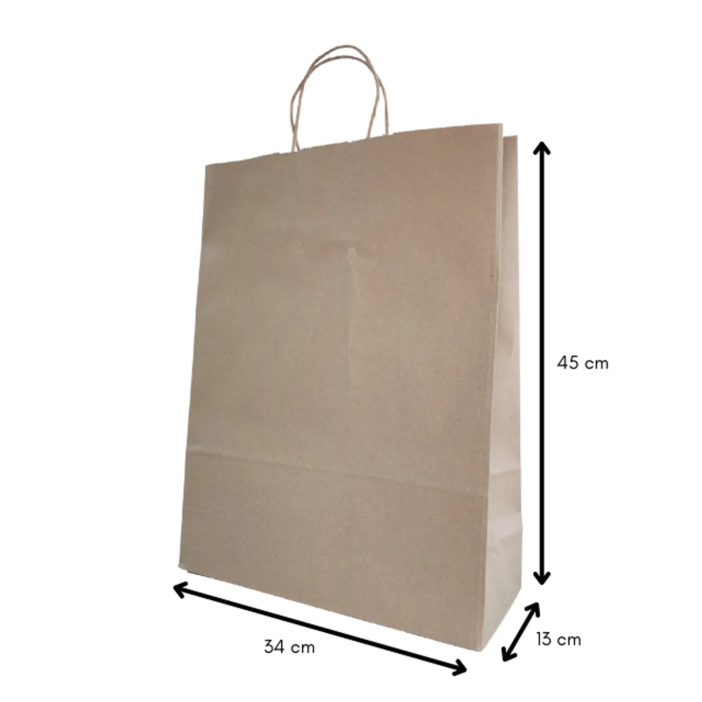 Bolsa Kraft Manilla 45x34x13 1