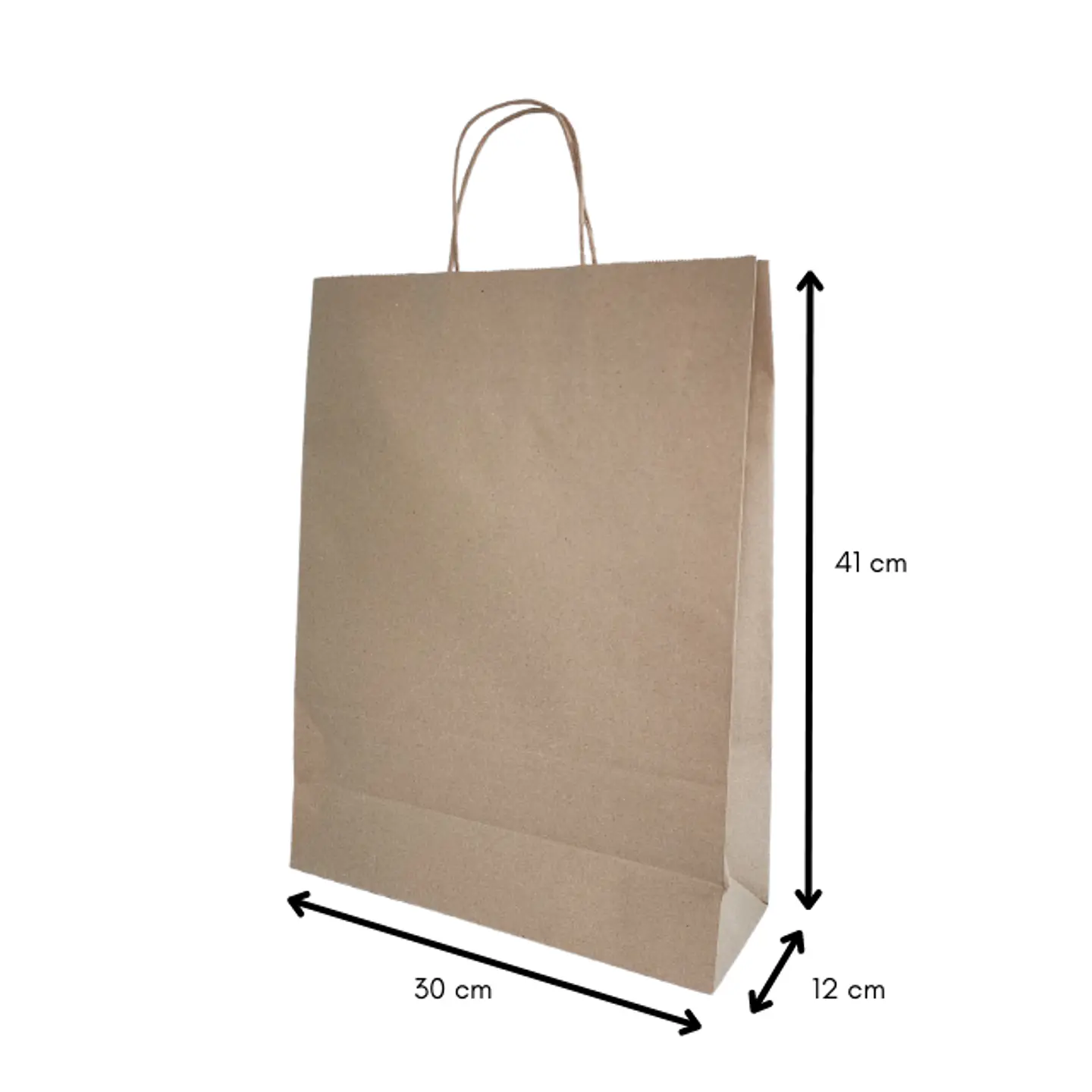 Bolsa Kraft Manilla 41x30x12 1