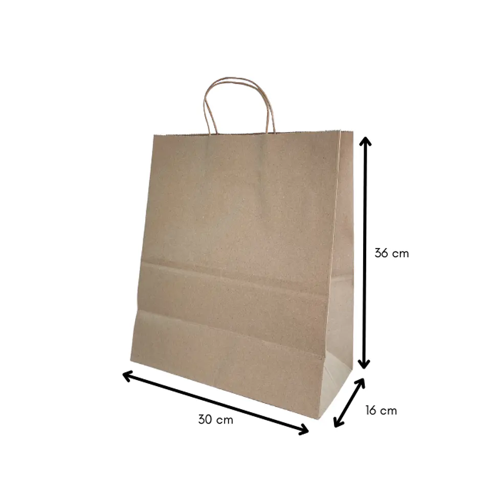 Bolsa Kraft Manilla 36x30x17 1