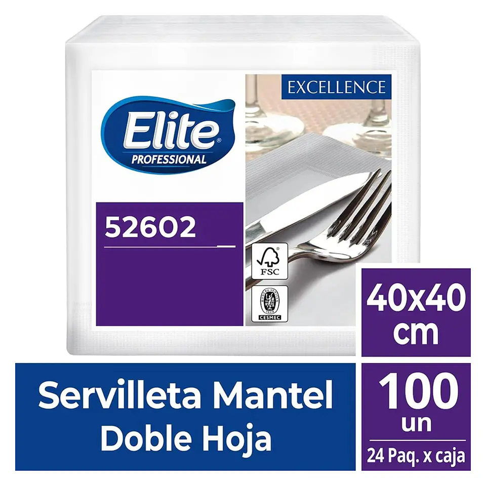 Servilleta Mantel 100 Un 1