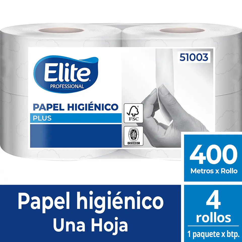 Papel Higienico 4x400 mts 1