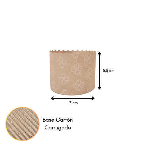 Molde Panettone 100 gr