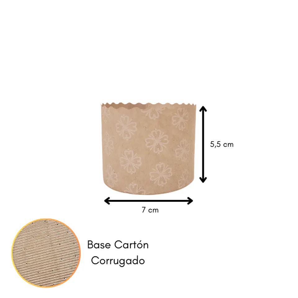 Molde Panettone 100 gr 1