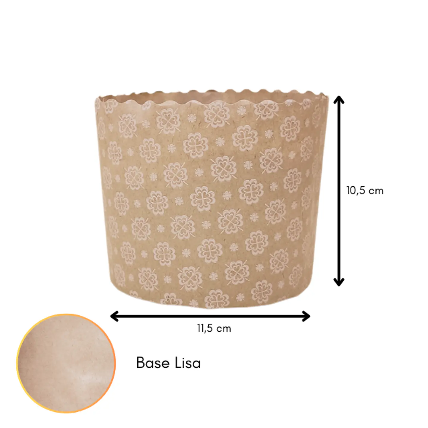 Molde Panettone 500 gr 1