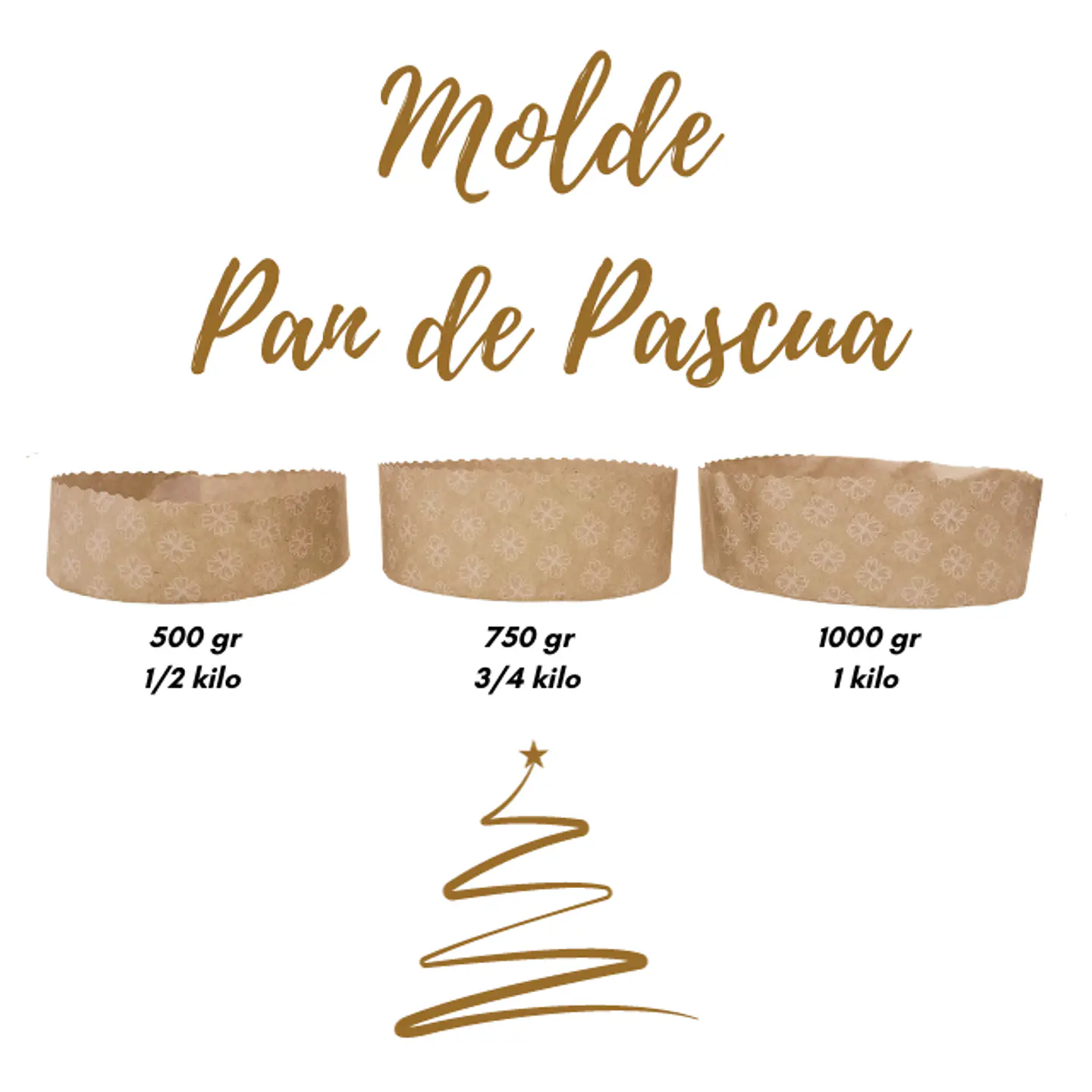 Molde Pan Pascua 500 gr 2
