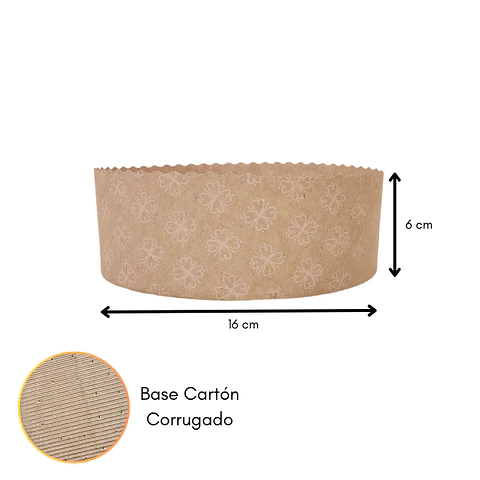 Molde Pan Pascua 750 gr