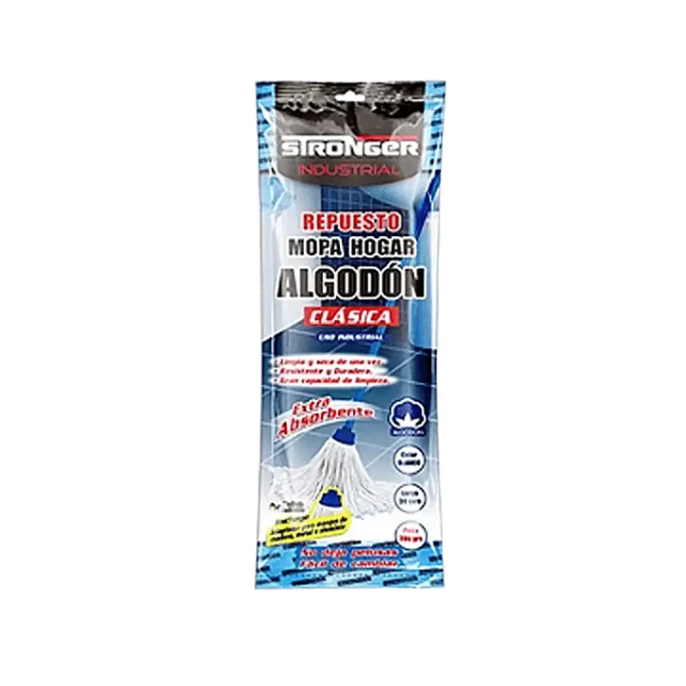 Mopa Algodón 200 gr Redonda 1