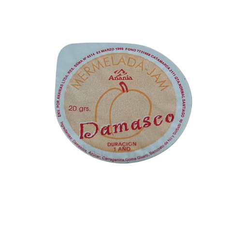 Sachet Mermelada 20 gr