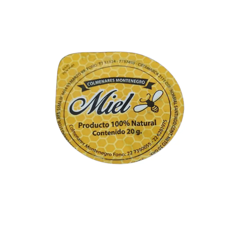 Sachet Miel Blister 20 gr 1