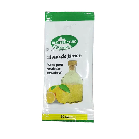 Sachet Jugo de Limon 10 ml
