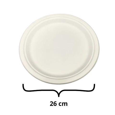 Plato Bio 26 cm 25 Un (10")