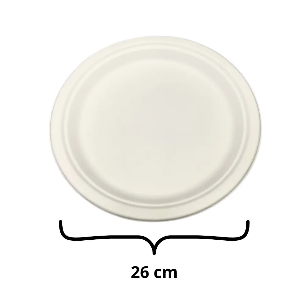 Plato Bio 26 cm 25 Un (10