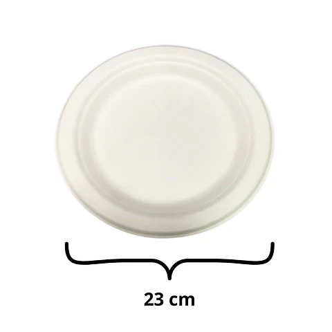 Plato Bio 23 cm 25 un (9")