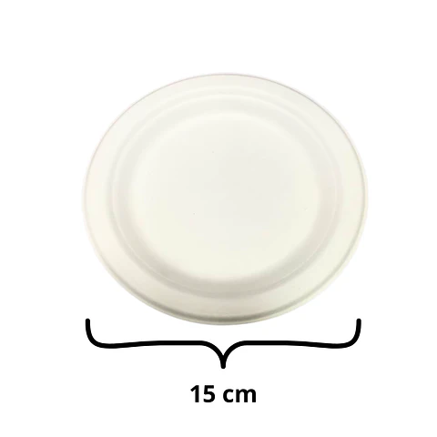 Plato Bio 15 cm 50 Un (6")