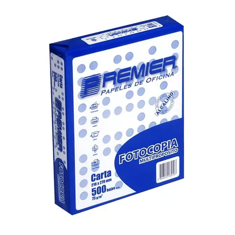 Resma Tamaño Carta 75 G 500 Un