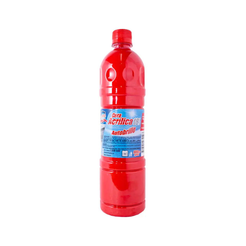 Cera Autobrillo 900 ml Roja 1