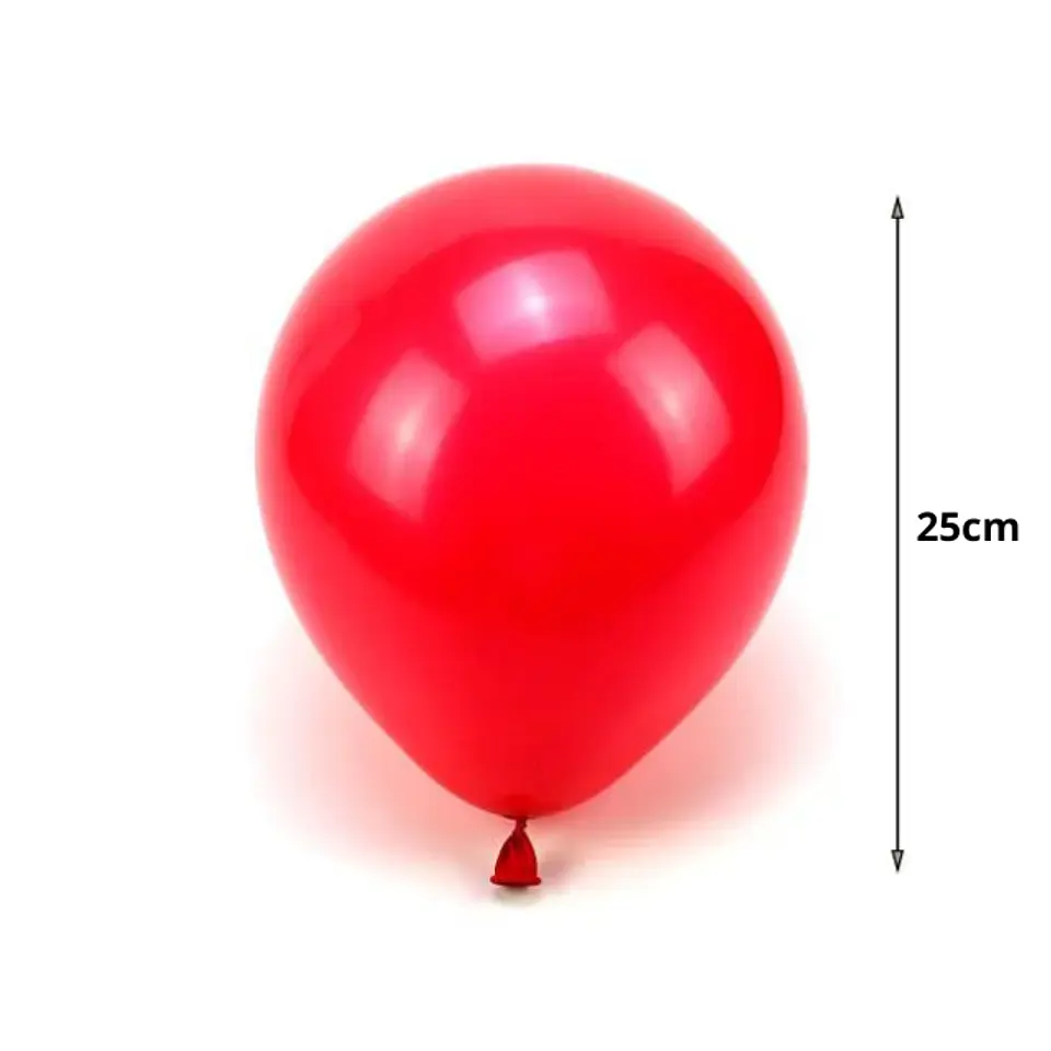 Globos Látex Rojo 25 Un 1