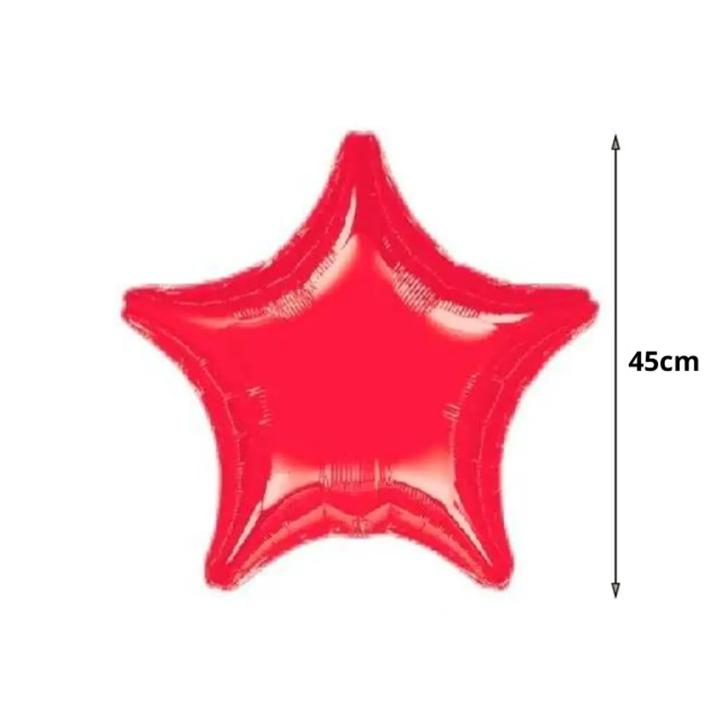 Globo Metálico Estrella Rojo 1