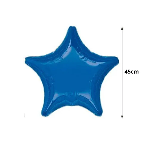 Globo Metálico Estrella Azul