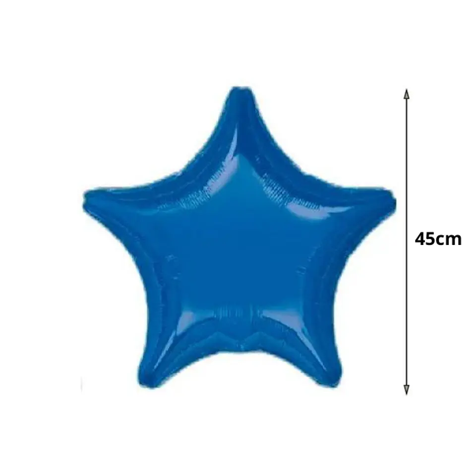 Globo Metálico Estrella Azul 1