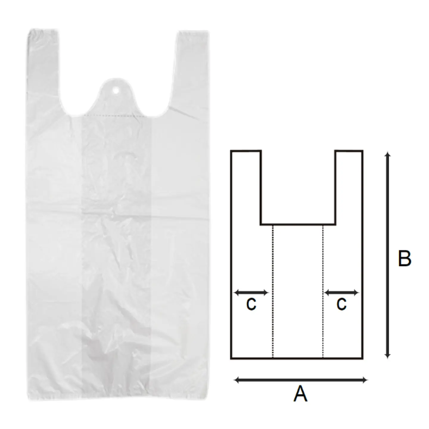 Bolsa Camiseta 60x70 cm 1