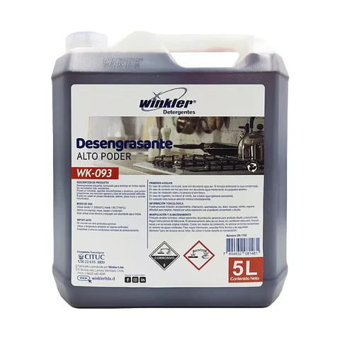 Desengrasante 5 lt WK-093