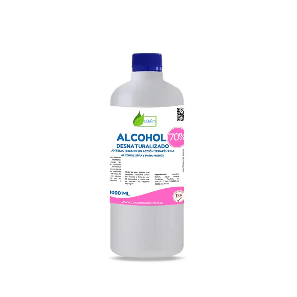 Alcohol Desnaturalizado 1 lts 1