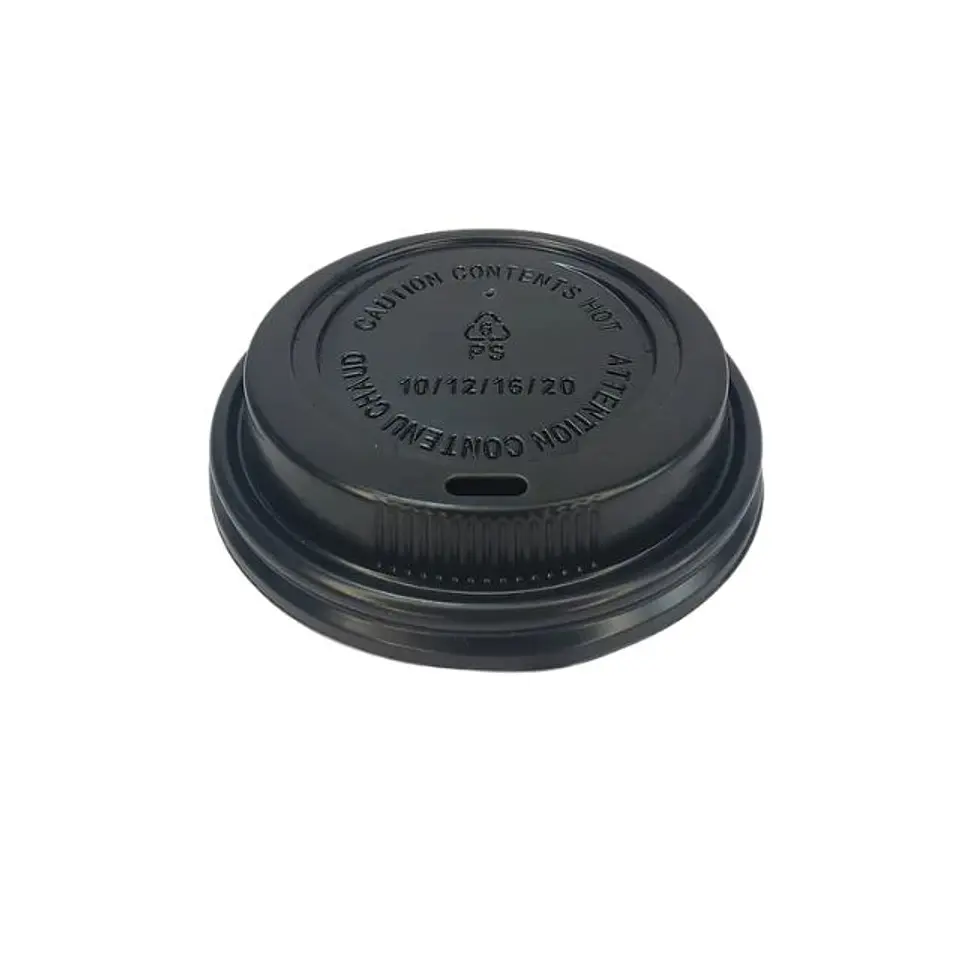 Tapa Vaso Poli 10-12 OZ Negro 2