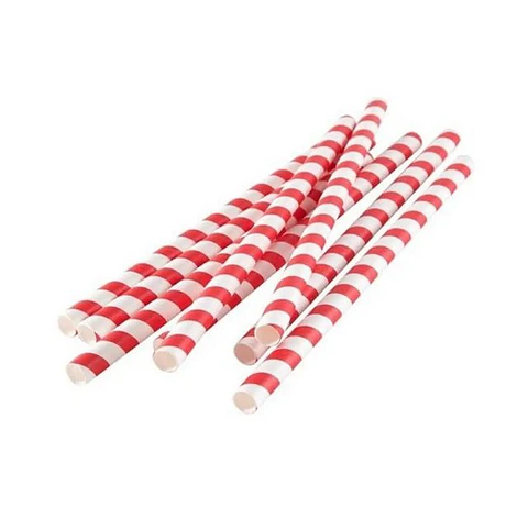 Bombilla Polipapel Bicolor Gruesa 100 Un