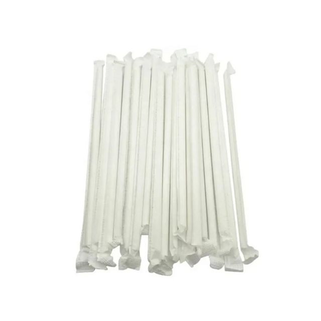 Bombilla Pla Transp Recta Forrada 250 Un 1