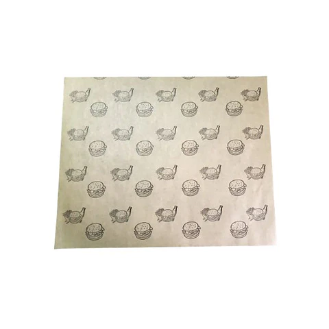 Papel Antigrasa 37X30 cm Hamburguesa BP 50 Un
